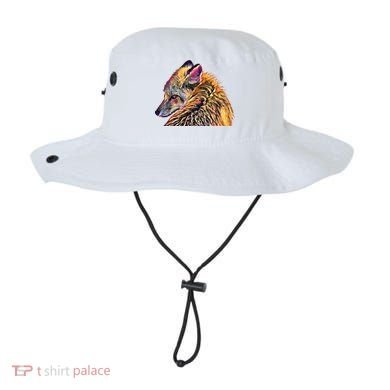 Red Fox Oil Paint Filter Fox Lover Great Gift Bucket Hat