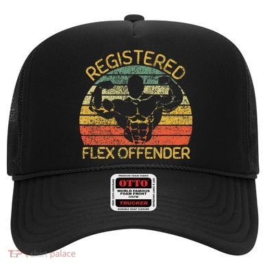 Registered Flex Offender Funny Gym Hat