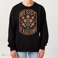 Resist Fascism Protest Trump Anti Trump  Women's Sweatshirt thumb 0