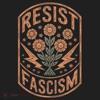 Resist Fascism Protest Trump Anti Trump  Women's Sweatshirt thumb 2