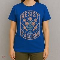 Resist Fascism Protest Trump Anti Trump  T-Shirt thumb 4