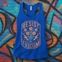 Resist Fascism Protest Trump Anti Trump  Women's Tank Top thumb 3