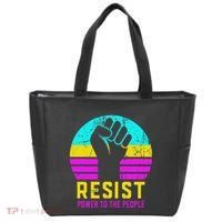 Resist Fascism Power To The People Tote Bag thumb 0