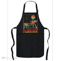 Retro Florida Palm Trees Apron thumb 0