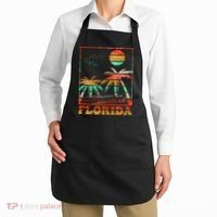 Retro Florida Palm Trees Apron thumb 2