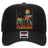 Retro Florida Palm Trees Hat thumb 0