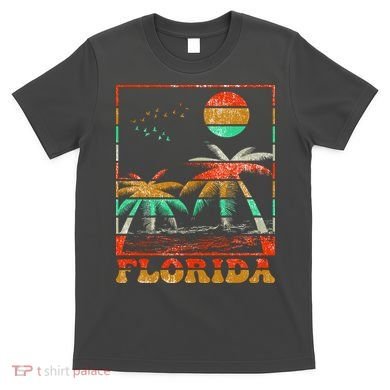 Retro Florida Palm Trees T-Shirt