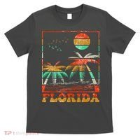 Retro Florida Palm Trees T-Shirt thumb 0