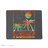 Retro Florida Palm Trees Mousepad thumb 0