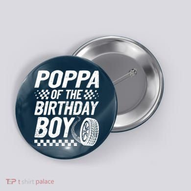 Racing Family Pit Crew Button