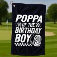 Racing Family Pit Crew Golf Towel thumb 1