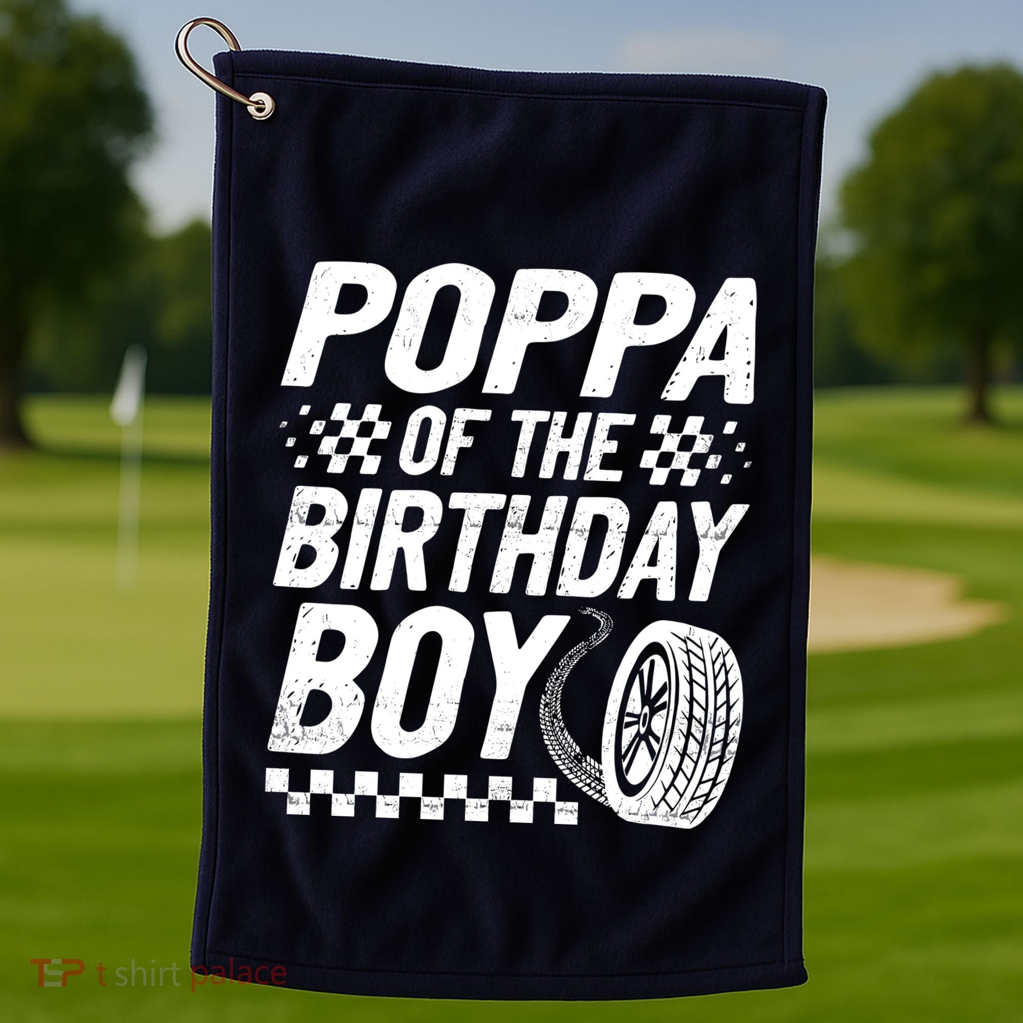 Racing Family Pit Crew Golf Towel