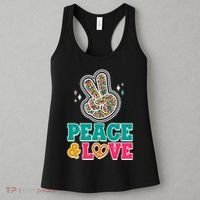 Retro Flower Power Peace And Love Women's Tank Top thumb 3