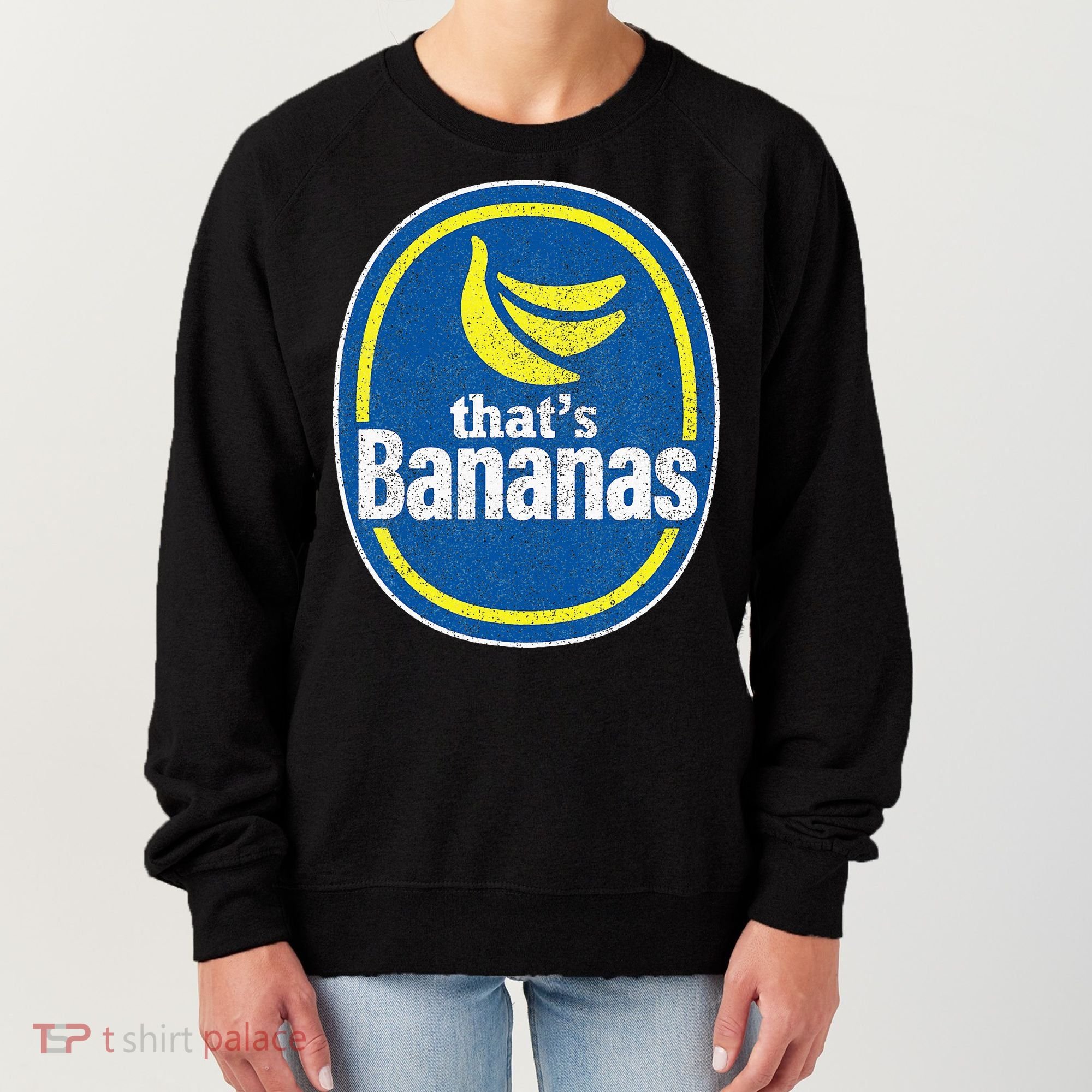 Retro Funny Pretend ThatS Bananas Halloween Women's Sweatshirt