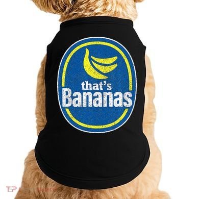 Retro Funny Pretend ThatS Bananas Halloween Doggie Tank