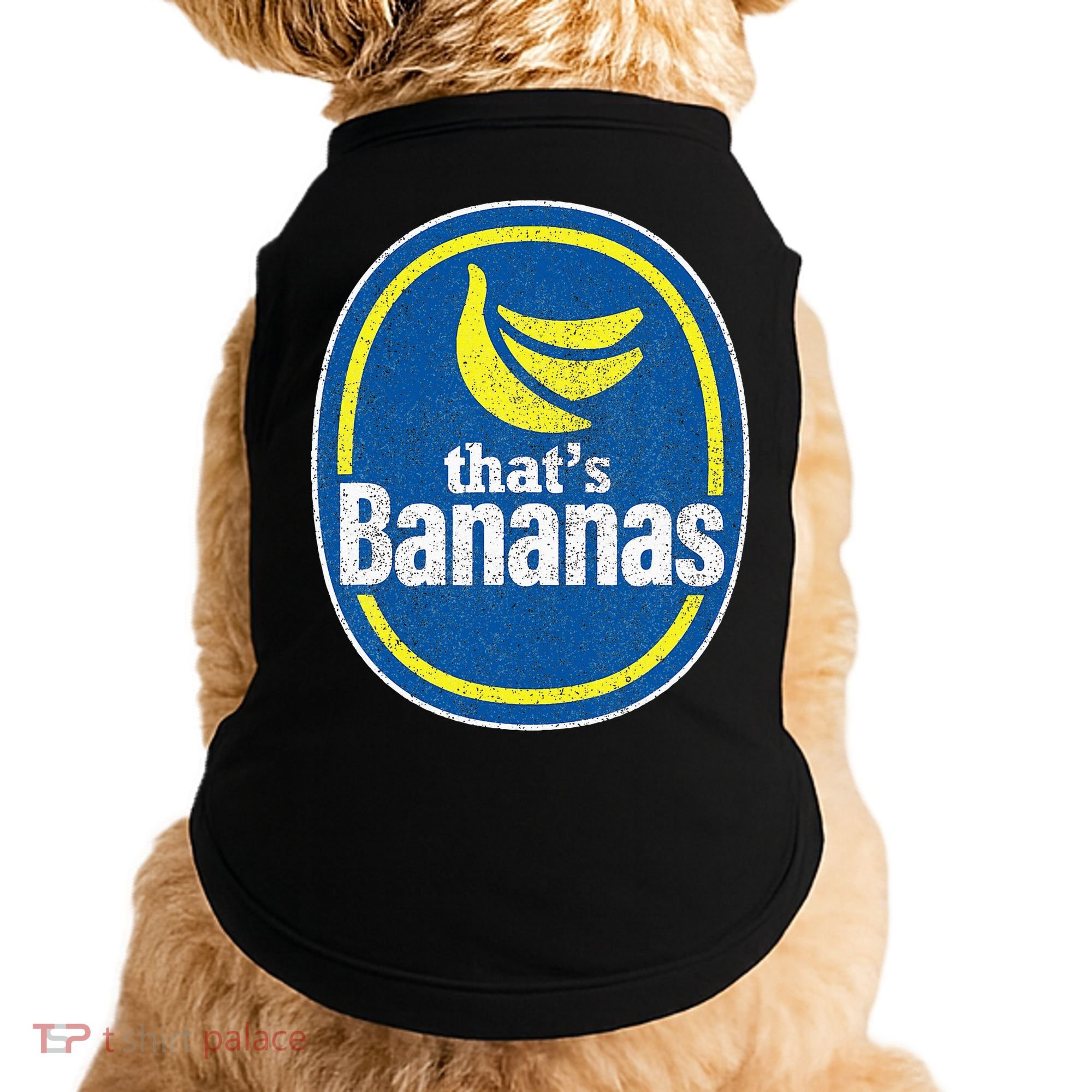 Retro Funny Pretend ThatS Bananas Halloween Doggie Tank