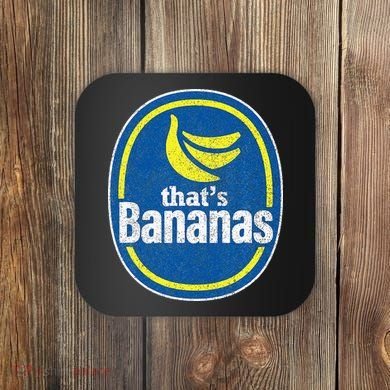 Retro Funny Pretend ThatS Bananas Halloween Coaster
