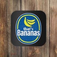 Retro Funny Pretend ThatS Bananas Halloween Coaster thumb 0
