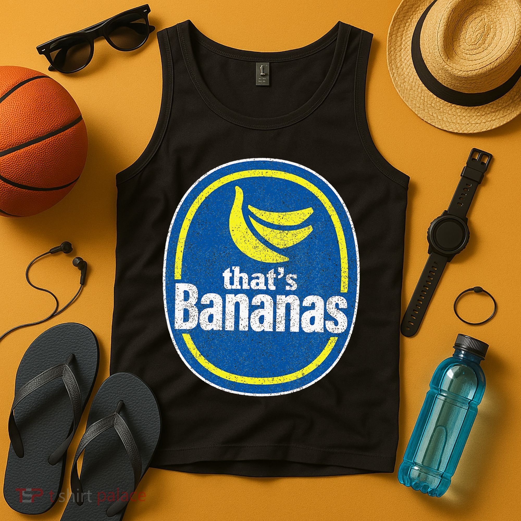 Retro Funny Pretend ThatS Bananas Halloween Tank Top