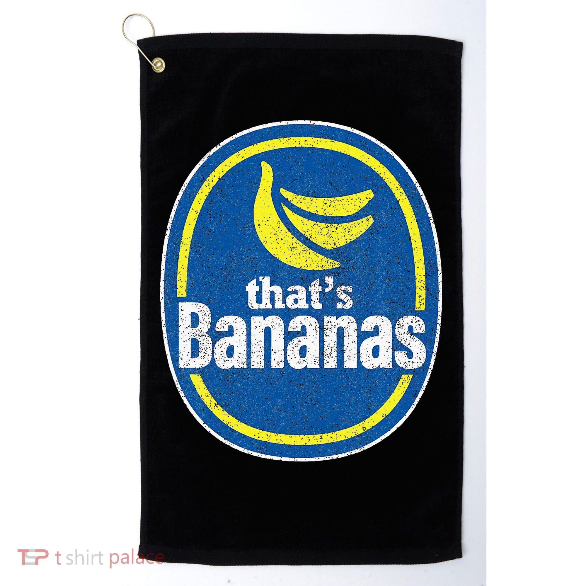 Retro Funny Pretend ThatS Bananas Halloween Golf Towel