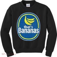 Retro Funny Pretend ThatS Bananas Halloween Kids Sweatshirt thumb 0