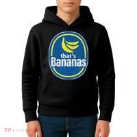 Retro Funny Pretend ThatS Bananas Halloween Kids Hoodie thumb 4