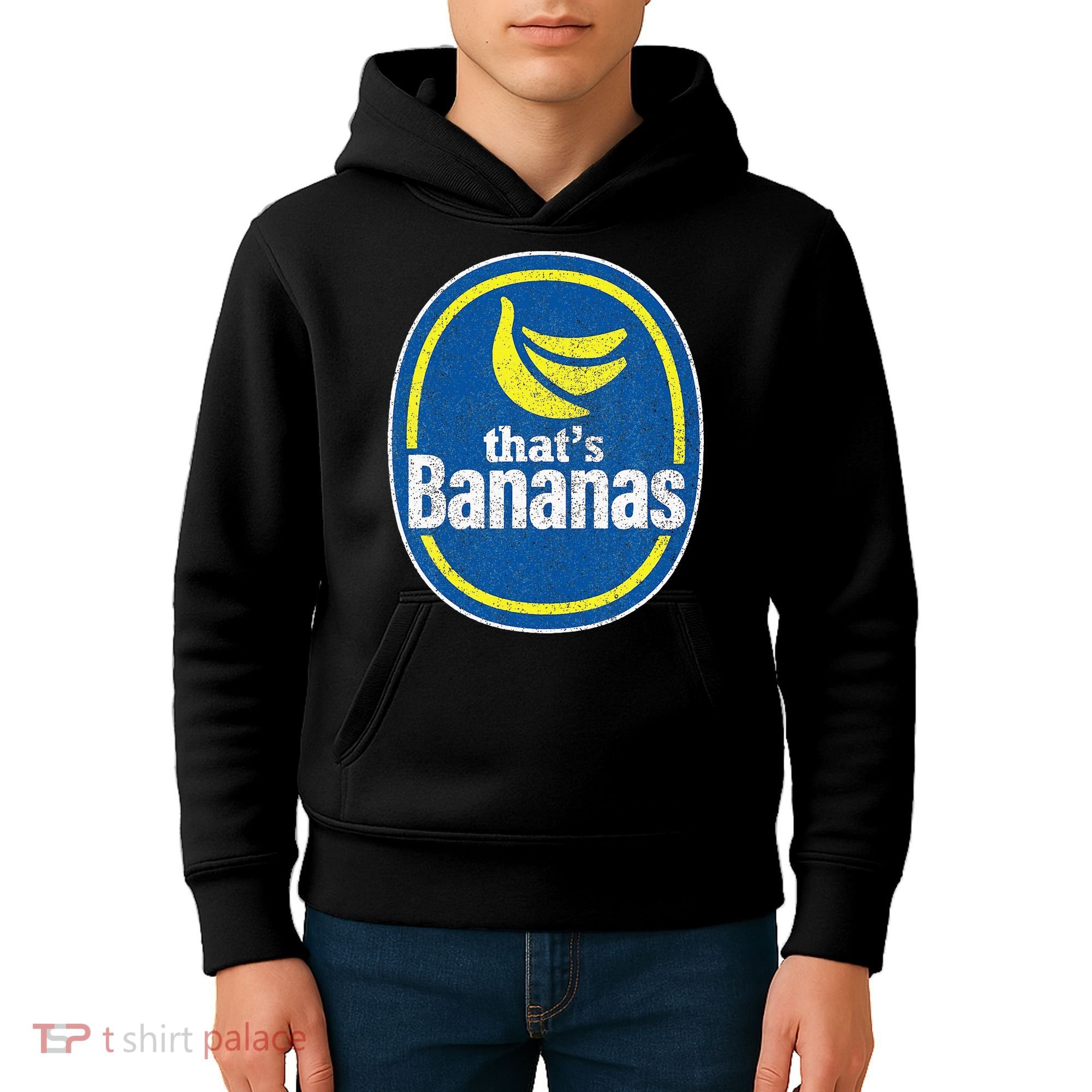 Retro Funny Pretend ThatS Bananas Halloween Kids Hoodie