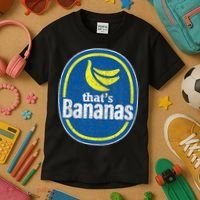 Retro Funny Pretend ThatS Bananas Halloween Kids T-Shirt thumb 3