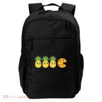 Retro Funny Pineapple Pizza Video Game Backpack thumb 0