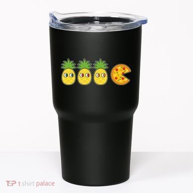 Retro Funny Pineapple Pizza Video Game Tumbler