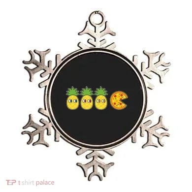 Retro Funny Pineapple Pizza Video Game Ornament