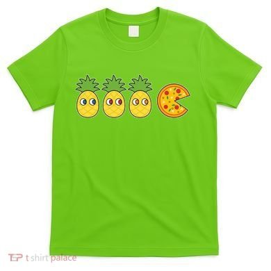 Retro Funny Pineapple Pizza Video Game T-Shirt
