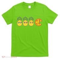 Retro Funny Pineapple Pizza Video Game T-Shirt thumb 0