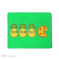 Retro Funny Pineapple Pizza Video Game Mousepad thumb 0