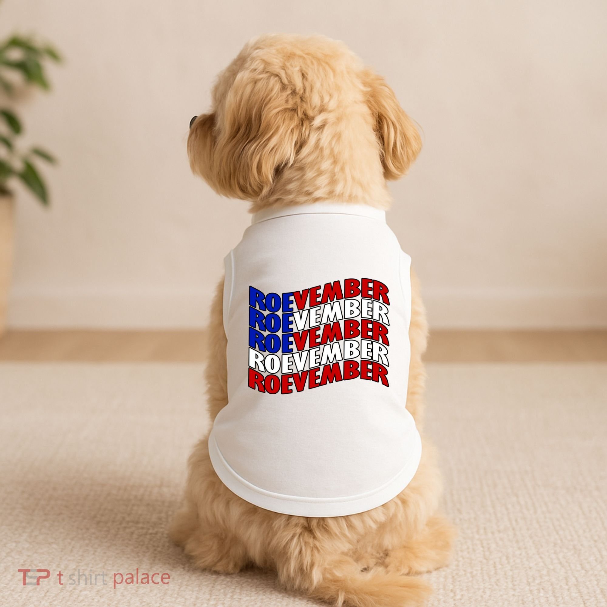 Roevember Feminist Pro Choice November Doggie Tank