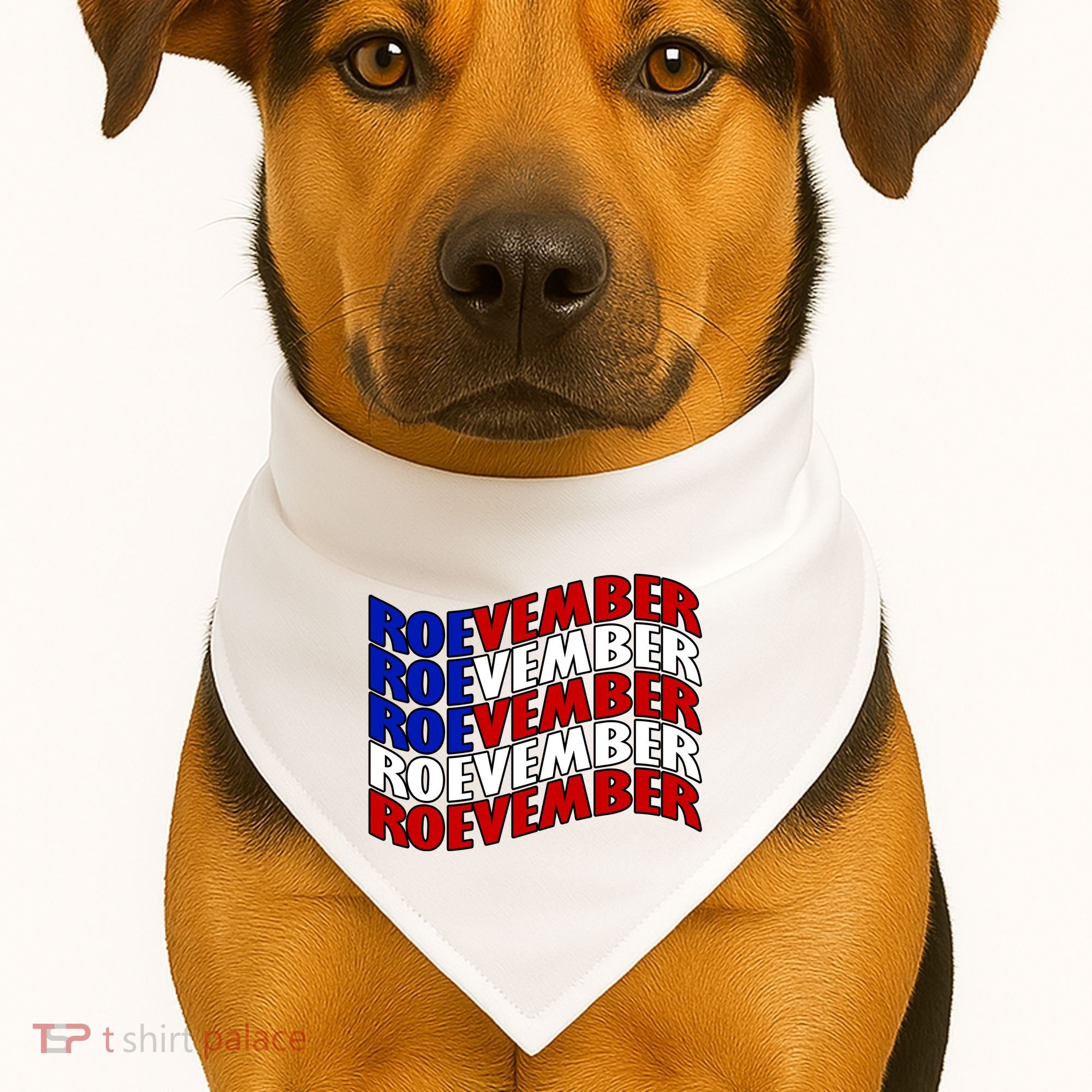 Roevember Feminist Pro Choice November USA-Made Doggie Bandana