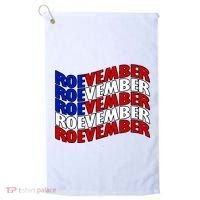 Roevember Feminist Pro Choice November Golf Towel thumb 0
