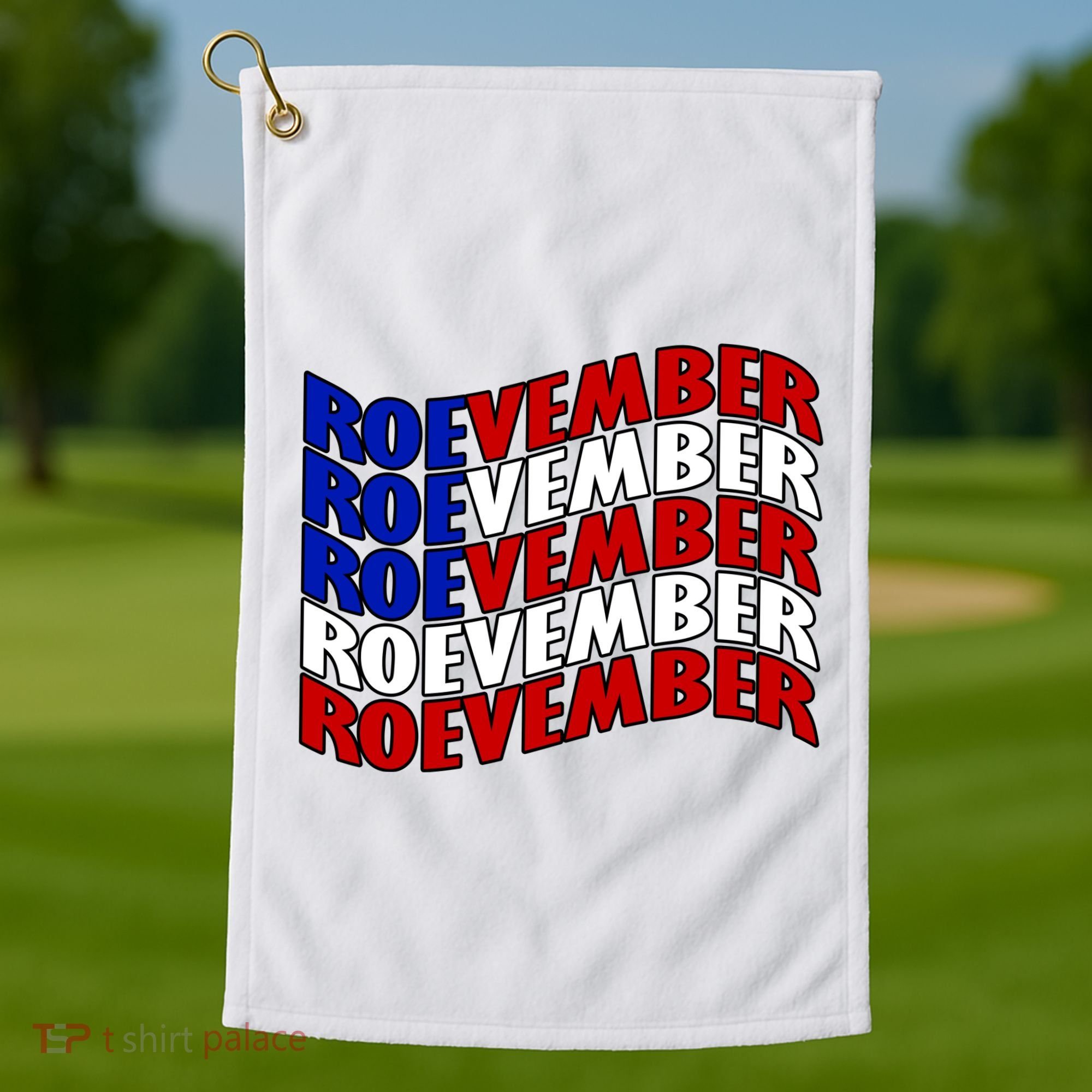 Roevember Feminist Pro Choice November Golf Towel