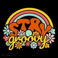 Retro Flowers Peace Stay Groovy Positive Mind Happy Life Coffee Mug thumb 5