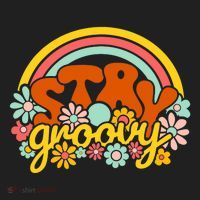 Retro Flowers Peace Stay Groovy Positive Mind Happy Life Tumbler thumb 3