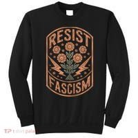 Resist Fascism Protest Trump Anti Trump Sweatshirt thumb 0