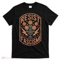 Resist Fascism Protest Trump Anti Trump T-Shirt thumb 0