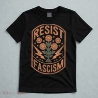 Resist Fascism Protest Trump Anti Trump T-Shirt thumb 5