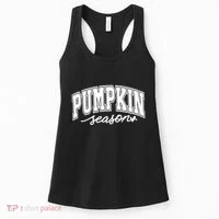 Retro Fall Pumpkin Season Women's Tank Top thumb 0