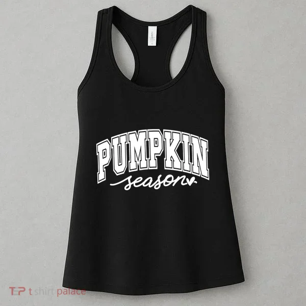 Retro Fall Pumpkin Season Women's Tank Top