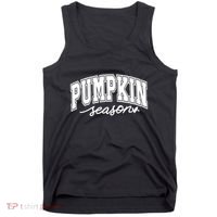 Retro Fall Pumpkin Season Tank Top thumb 0