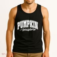 Retro Fall Pumpkin Season Tank Top thumb 3