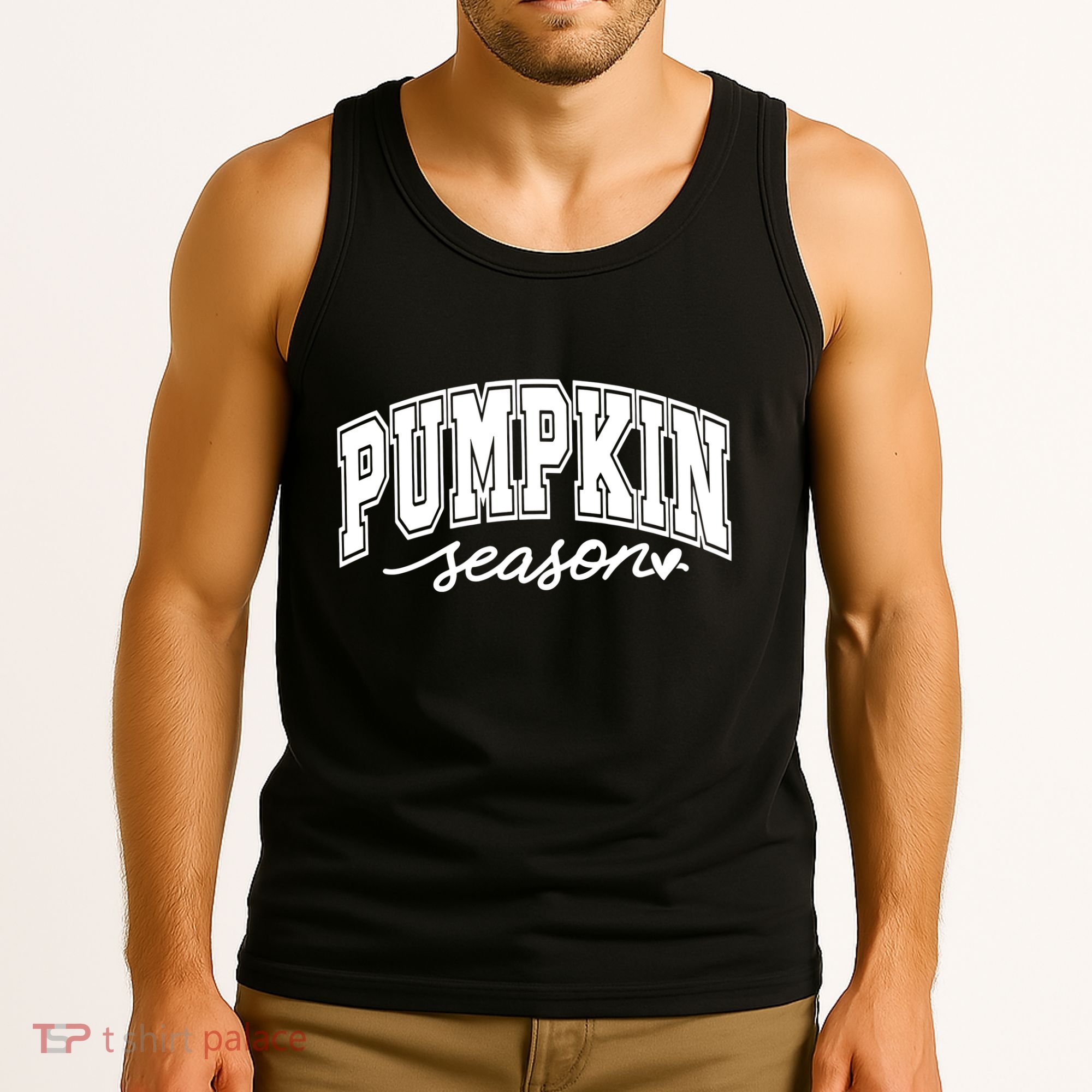 Retro Fall Pumpkin Season Tank Top