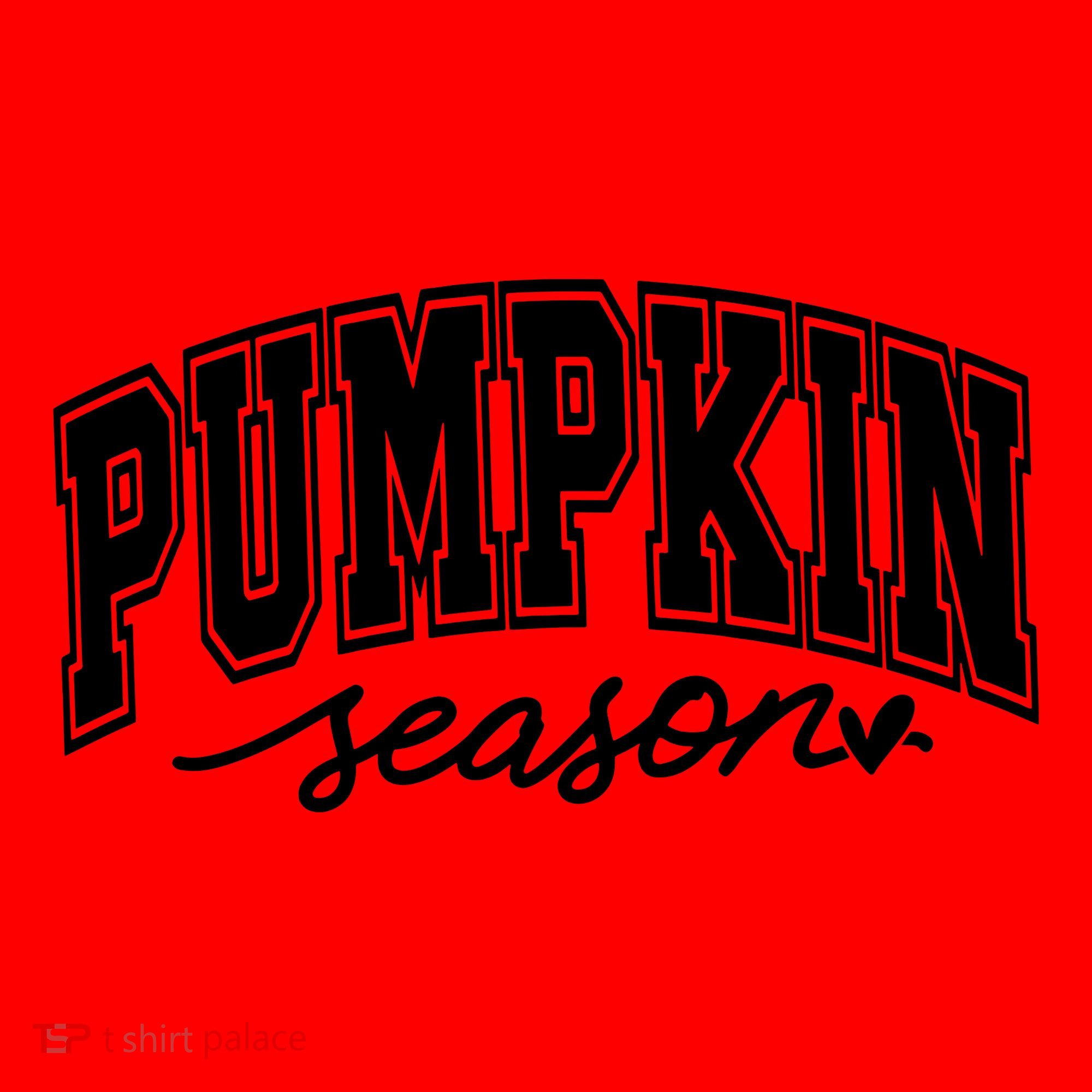 Retro Fall Pumpkin Season Santa Hat