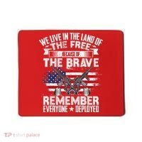 Red Friday Remember Everyone Deployed USA Flag Military Mousepad thumb 0